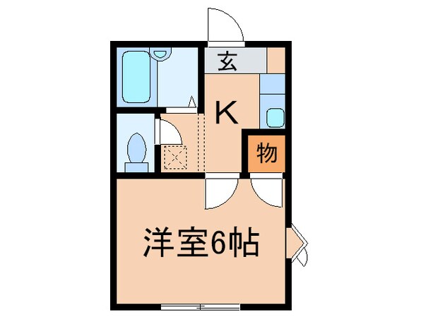 ソレイユ三ヶ峯の物件間取画像